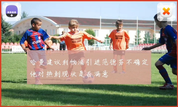 哈曼建议利物浦引进范德芬不确定他对热刺现状是否满意