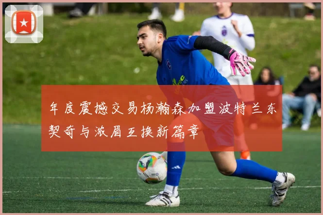 年度震撼交易杨瀚森加盟波特兰东契奇与浓眉互换新篇章