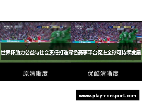 世界杯助力公益与社会责任打造绿色赛事平台促进全球可持续发展
