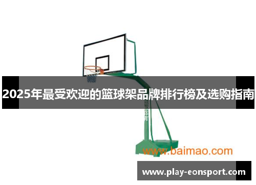 2025年最受欢迎的篮球架品牌排行榜及选购指南