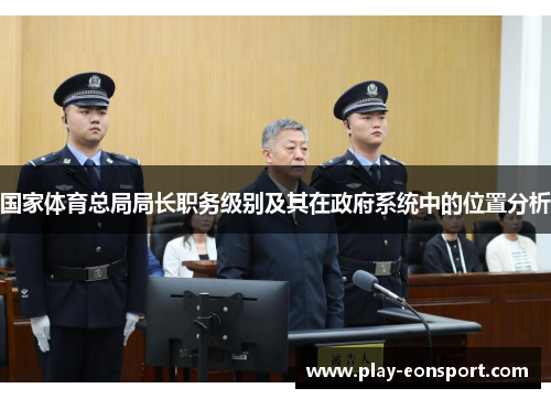 国家体育总局局长职务级别及其在政府系统中的位置分析